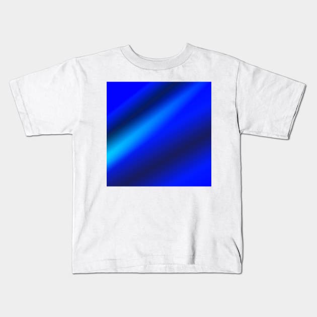 blue black white texture pattern Kids T-Shirt by Artistic_st